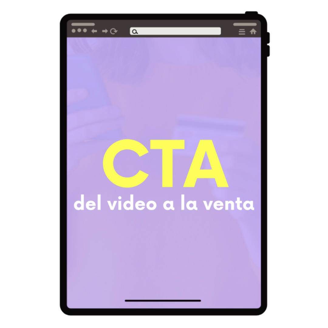 CTA del video a la venta